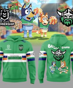 Canberra Raiders Bluey and Bingo Special Edition Hoodie