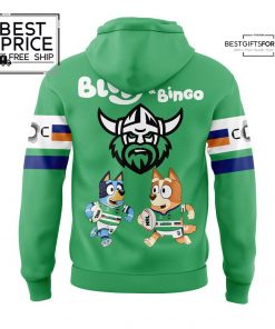 Limited Edition Canberra Raiders Bluey and Bingo Hoodie 3