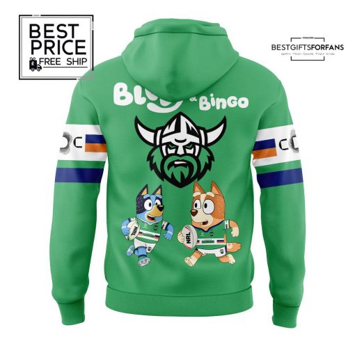 Canberra Raiders Bluey and Bingo Special Edition Hoodie