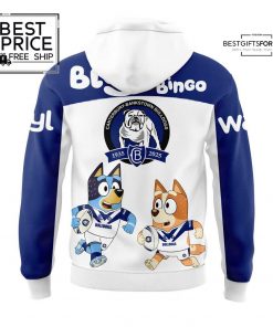 Limited Edition Canterbury Bulldogs x Bluey and Bingo Hoodie V2 3