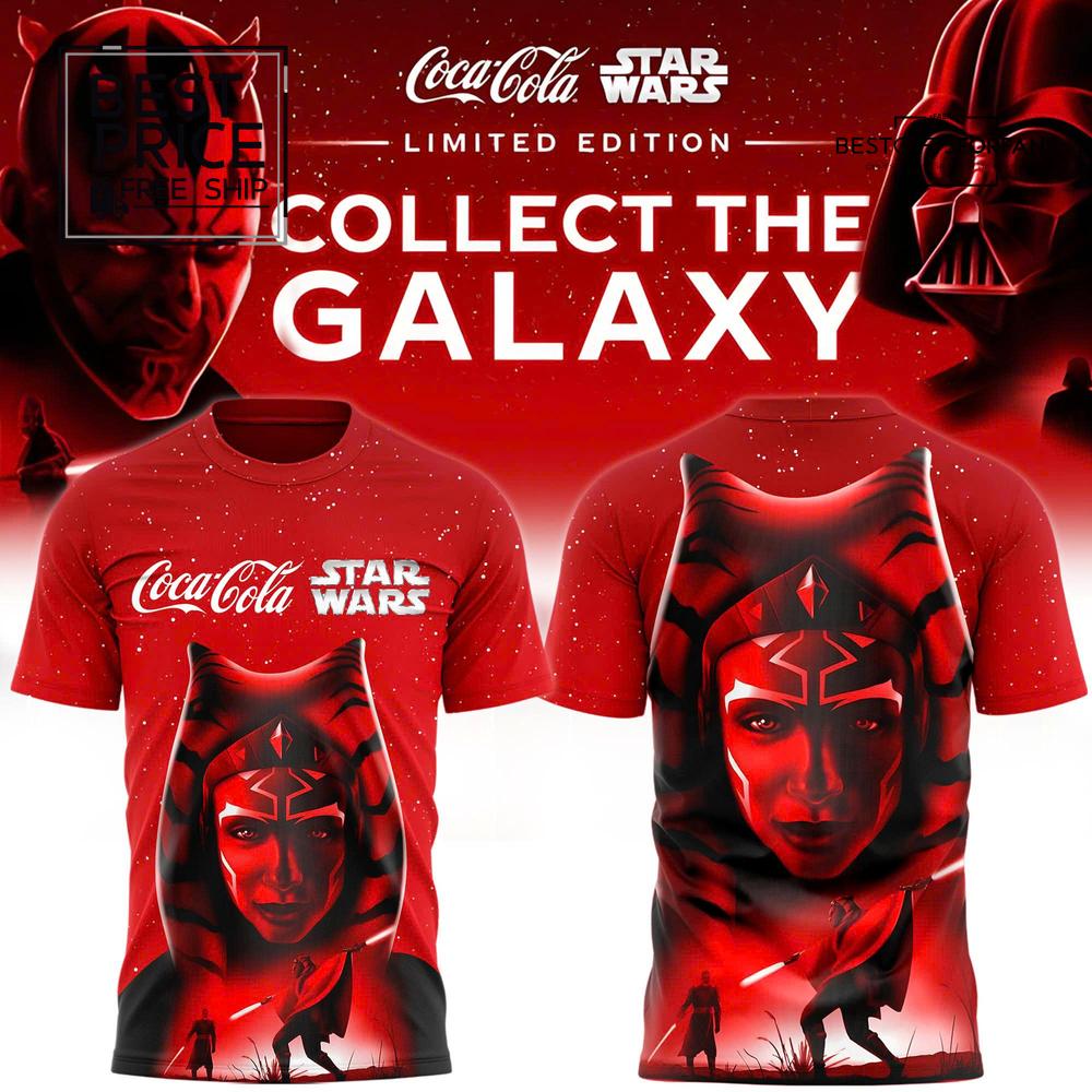 Coca-Cola X Star Wars Collect Galaxy Limited Edition T-Shirt Coca-Cola X Star Wars Collect Galaxy Limited Edition T-Shirt