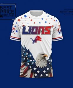 Detroit Lions Independence Day 2025 Limited Edition T-Shirt