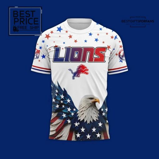 Detroit Lions Independence Day 2025 Limited Edition T-Shirt