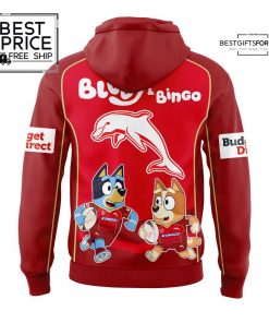 Limited Edition Dolphins x Bluey and Bingo Hoodie 3