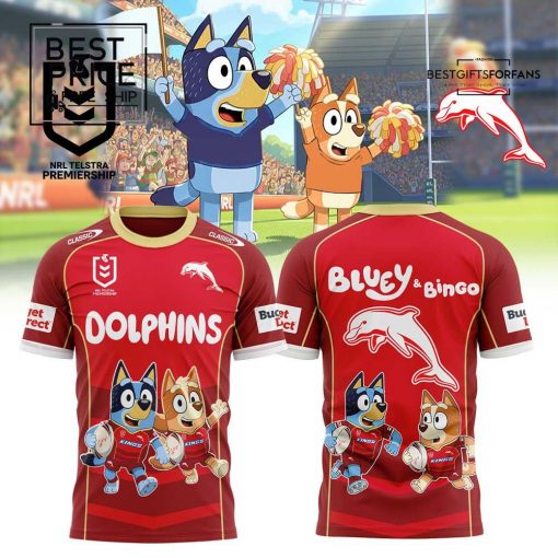 Dolphins x Bluey and Bingo Limited Edition T-Shirt