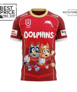 Dolphins x Bluey and Bingo Limited Edition T-Shirt
