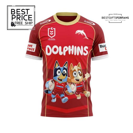 Dolphins x Bluey and Bingo Limited Edition T-Shirt