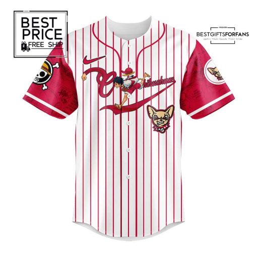 El Paso Chihuahuas x Straw Hat Luffy Gear 5 Limited Edition Baseball Jersey