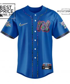 National League 2025 All-Star Grateful Dead Uniform Limited Edition Baseball Jersey