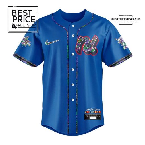 National League 2025 All-Star Grateful Dead Uniform Limited Edition Baseball Jersey