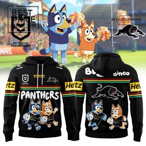 Penrith Panthers Bluey and Bingo Special Edition Hoodie