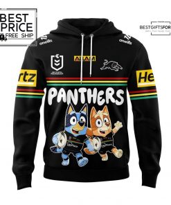 Penrith Panthers Bluey and Bingo Special Edition Hoodie