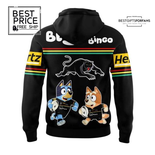 Penrith Panthers Bluey and Bingo Special Edition Hoodie