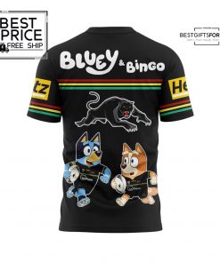 Penrith Panthers Bluey and Bingo Limited Edition T-Shirt