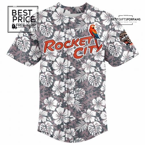 Rocket City Trash Pandas Margaritaville Night 2025 Limited Edition Baseball Jersey