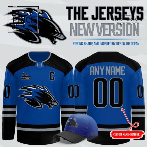 Saint John Sea Dogs Limited Edition Blue Hockey Jersey