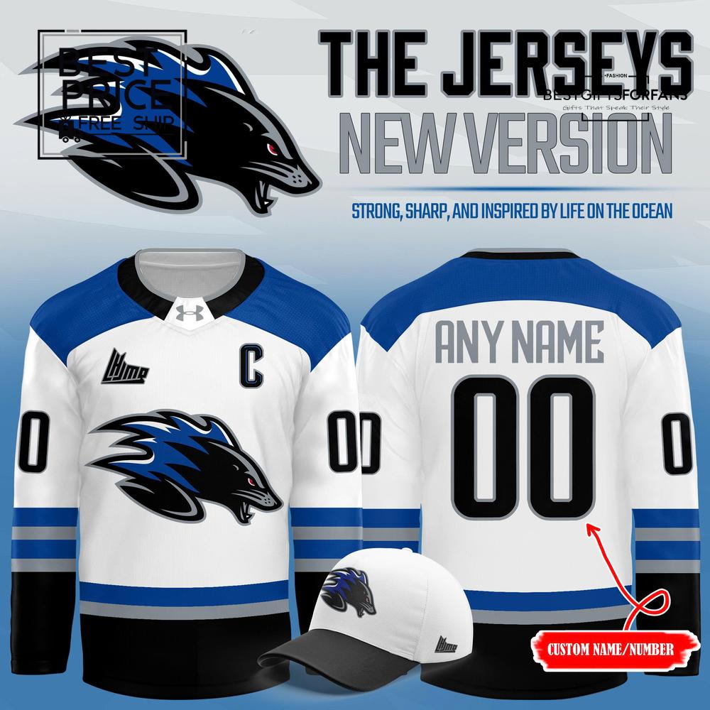 Saint John Sea Dogs Limited Edition White Hockey Jersey