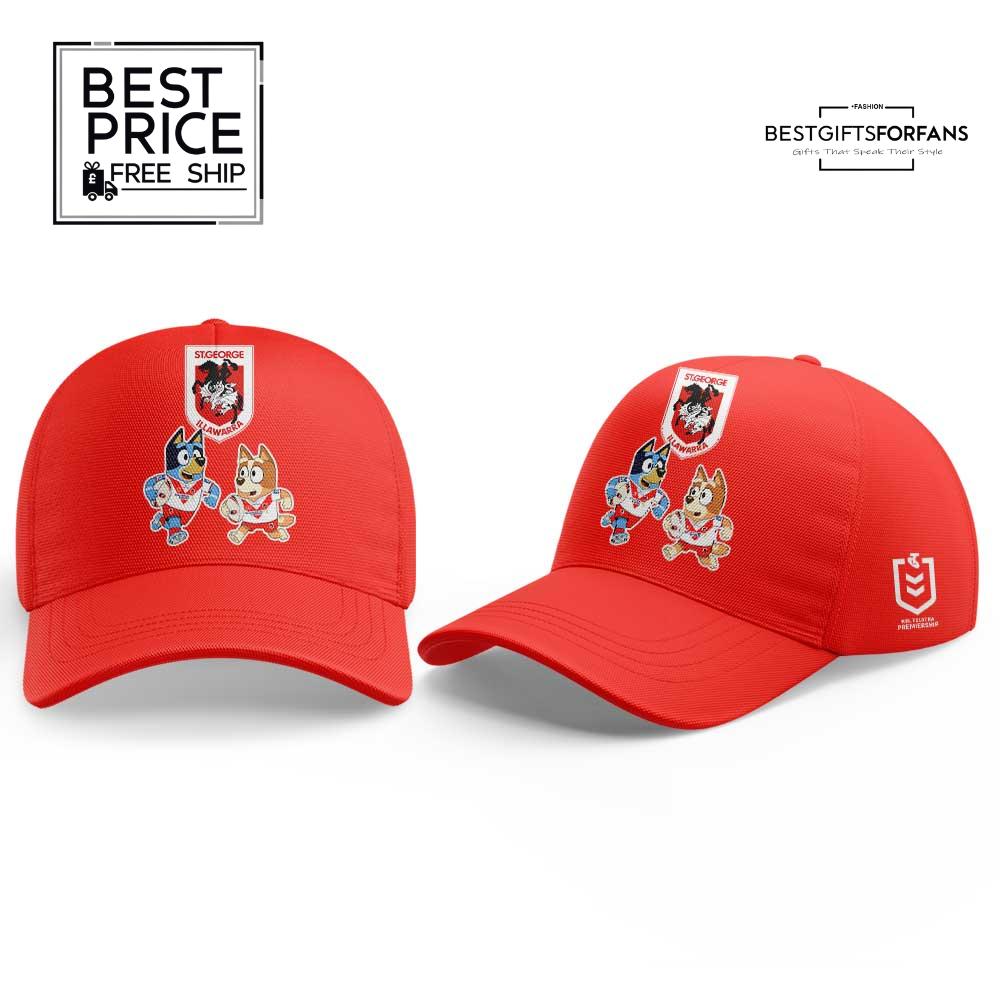 St. George Illawarra Dragons x Bluey and Bingo Limited Edition T-Shirt St. George Illawarra Dragons x Bluey and Bingo Limited Edition T-Shirt