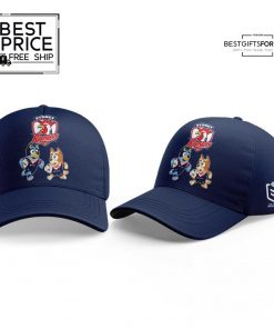 Limited Edition Sydney Roosters Bluey and Bingo Shirt 4