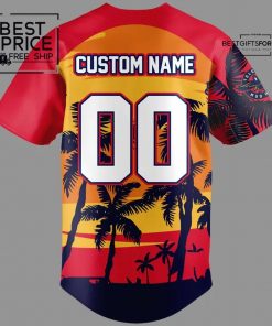 Limited Edition Toledo Mud Hens x Margaritaville Baseball Jersey 2025 3