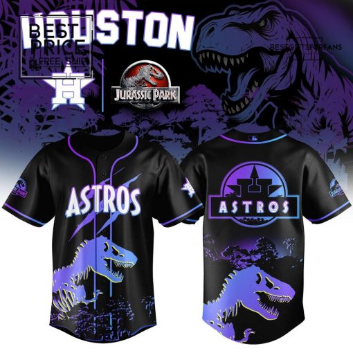 MLB x Astros Jurassic World Limited Edition Baseball Jersey