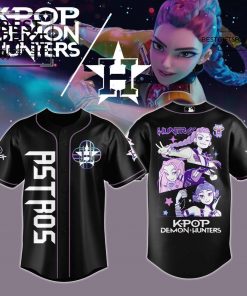 MLB x Astros K-Pop Demon Hunters Limited Edition Baseball Jersey