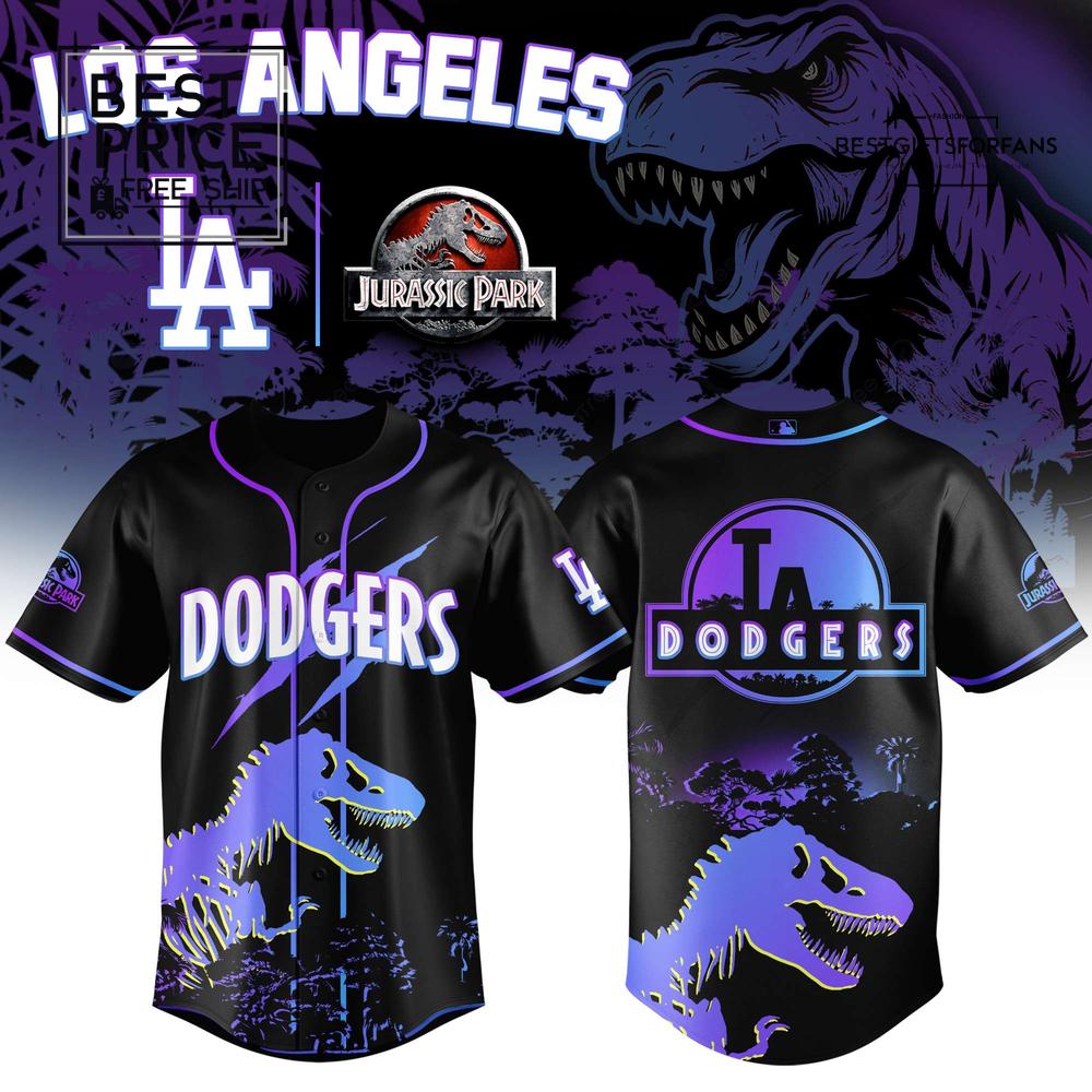 MLB x Dodgers Jurassic World Limited Edition Baseball Jersey