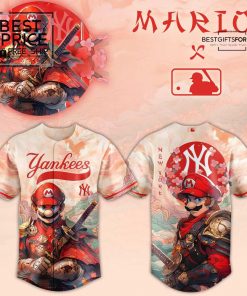 Mario x NYK Samurai Hero Limited Edition Baseball Jersey