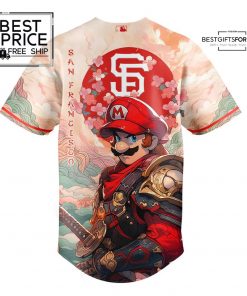 Mario x SF Samurai Hero Jersey 3