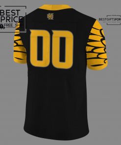Men's Black 2025 Kennesaw State Football Uniform 3