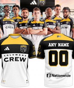 Men’s Columbus Crew White 2025 Limited Edition Football Jersey
