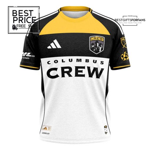 Men’s Columbus Crew White 2025 Limited Edition Football Jersey