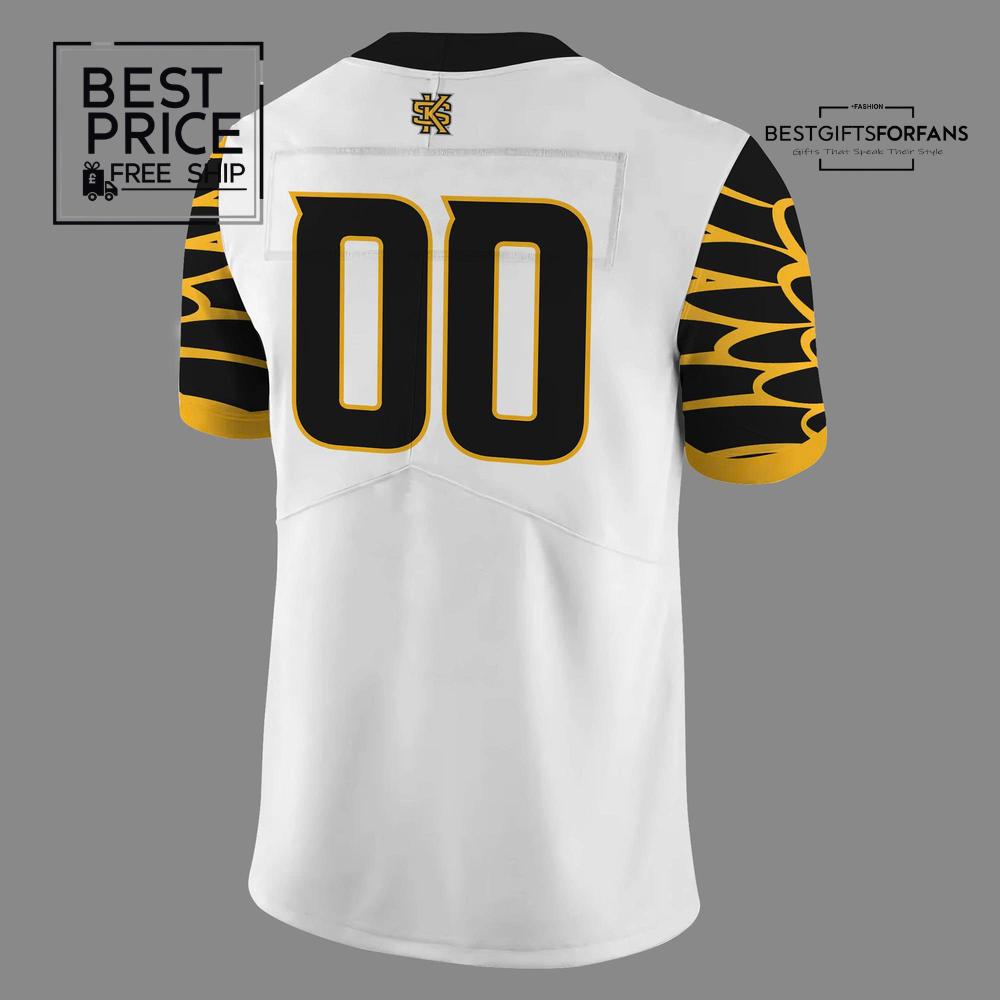 Men's White 2025 Kennesaw State Limited Edition Football Jersey Men's White 2025 Kennesaw State Limited Edition Football Jersey