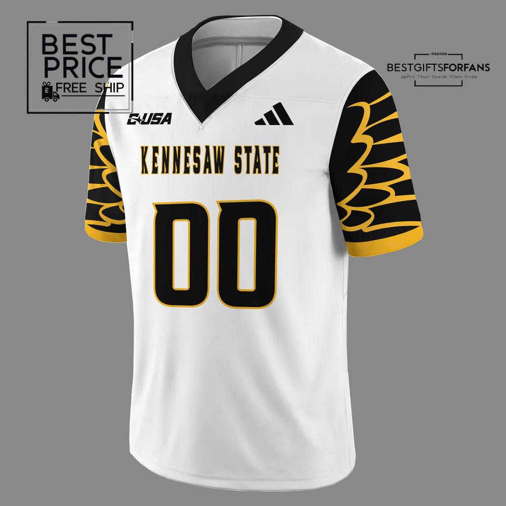 Men's White 2025 Kennesaw State Limited Edition Football Jersey Men's White 2025 Kennesaw State Limited Edition Football Jersey