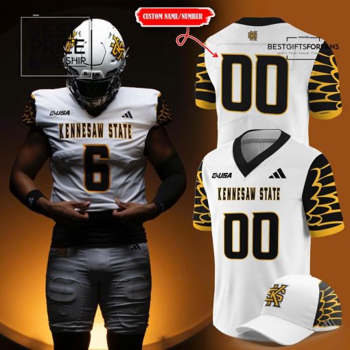 Men’s White 2025 Kennesaw State Limited Edition Football Jersey
