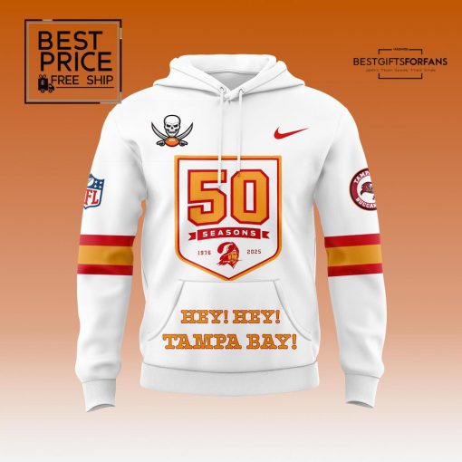Men’s White ’76 Tampa Bay Buccaneers Game Special Edition Hoodie
