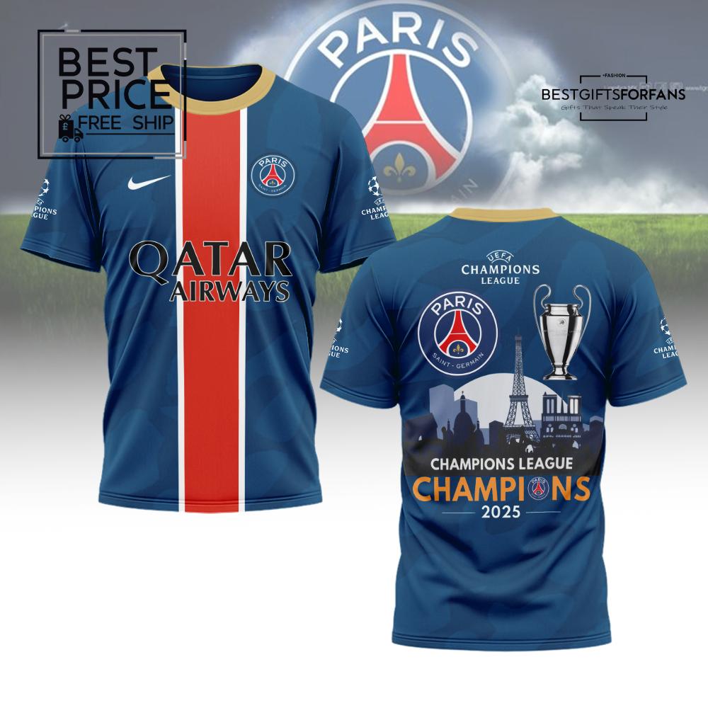 Mistmerch Paris Saint-Germain Limited Edition T-Shirt Mistmerch Paris Saint-Germain Limited Edition T-Shirt