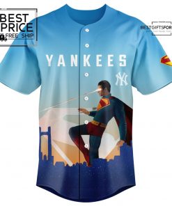 NY x Superman Unbreakable Spirit Limited Edition Baseball Jersey