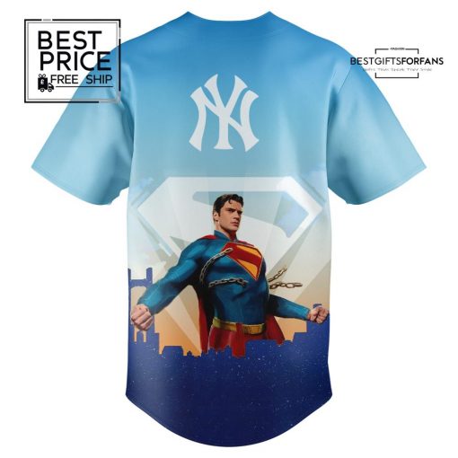 NY x Superman Unbreakable Spirit Limited Edition Baseball Jersey