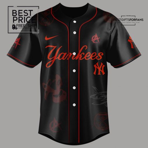 NYY MLB x ATEEZ 2025 WORLD TOUR Limited Edition Baseball Jersey