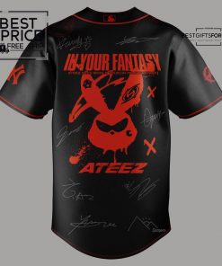 NYY MLB x ATEEZ 2025 WORLD TOUR Limited Edition Jersey 2025 3