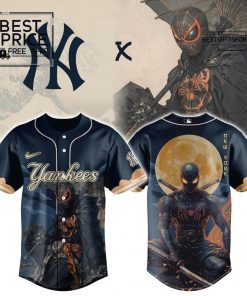 NYY MLB x Spider-Man Limited Edition Baseball Jersey