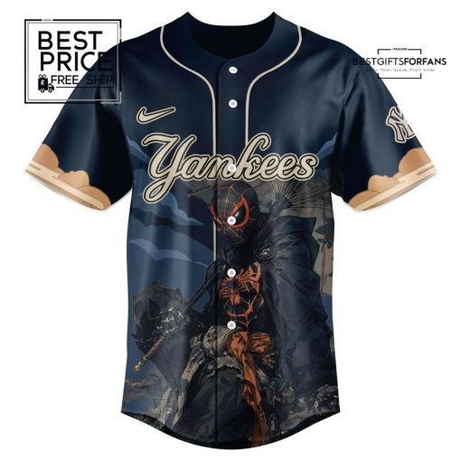  NYY MLB x Spider-Man Limited Edition Baseball Jersey