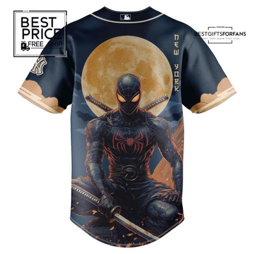  NYY MLB x Spider-Man Limited Edition Baseball Jersey