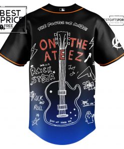 NYY x ATEEZ 2025 World Tour Jersey Limited Edition 2025 3