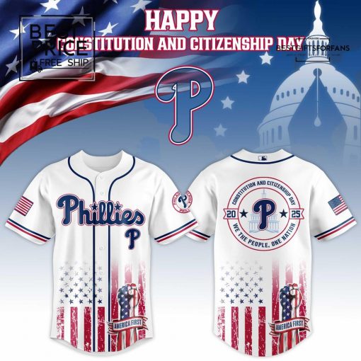 PHI Special Happy Constitution and Citizenship Day Limited Edition Baseball Jersey