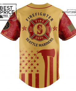 Seattle Mariners Firefighter Appreciation Jersey 2025 3