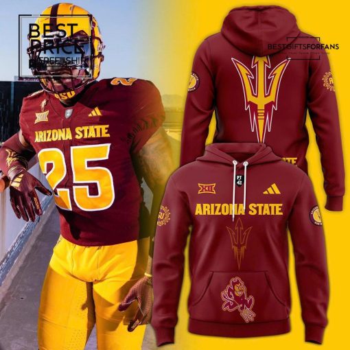 Sun Devil Football 2025 Core Uniform – Red Edition Special Edition Hoodie