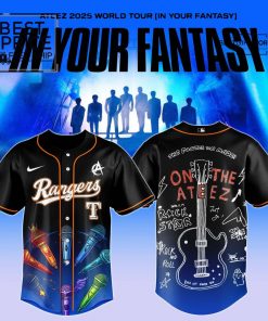 TR x ATEEZ 2025 World Tour Limited Edition Baseball Jersey